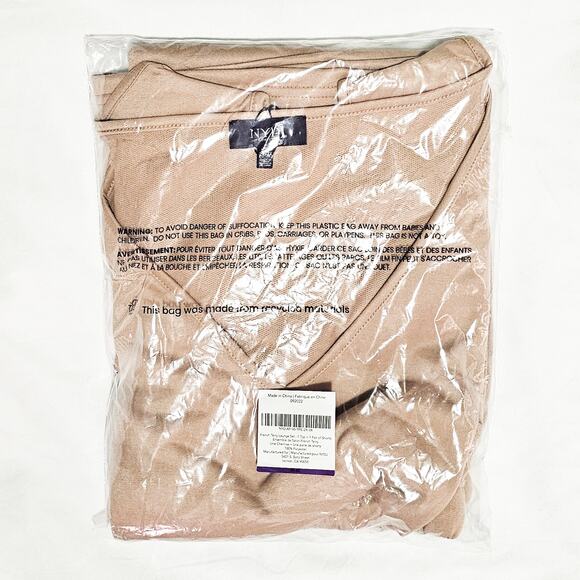 NYDJ New taupe French Terry lounge set size 2x-3x - Picture 14 of 16